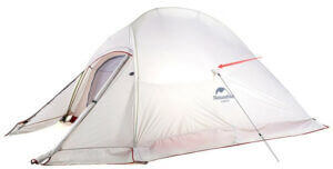 Checklist winter tenten Naturehike Cloud up met sneeuwrand